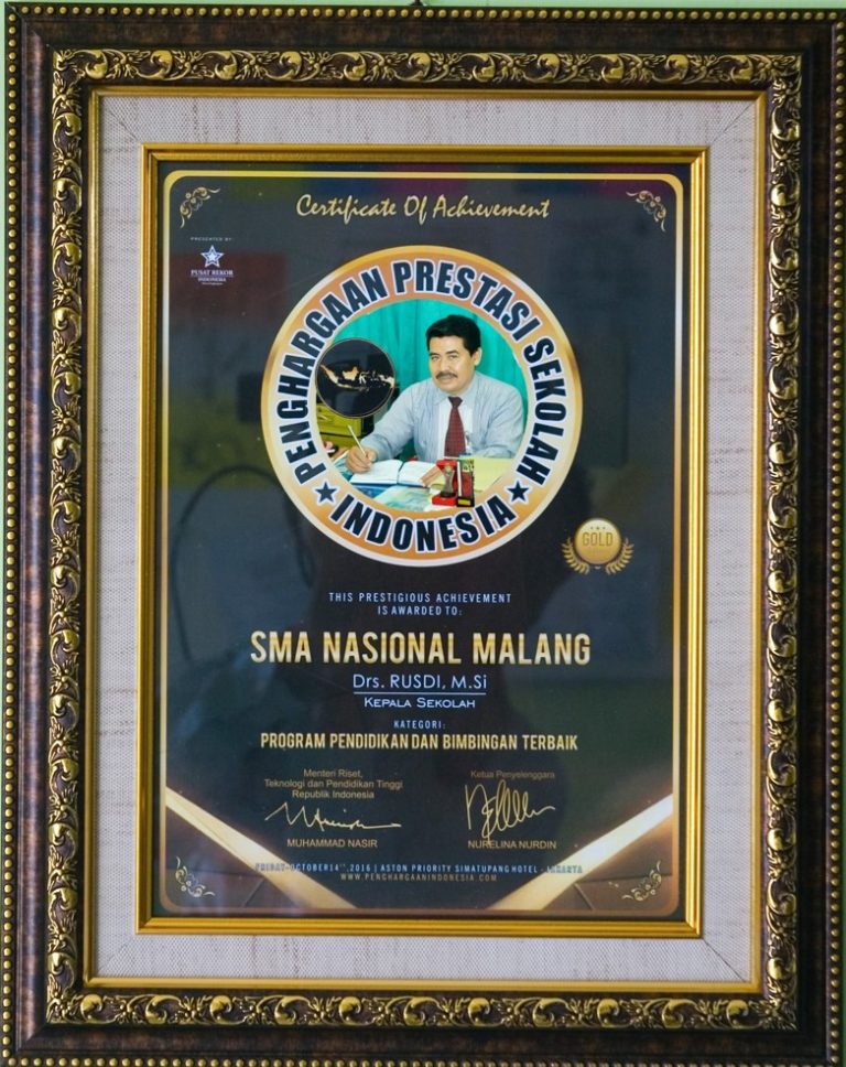 Prestasi SMA Nasional Malang